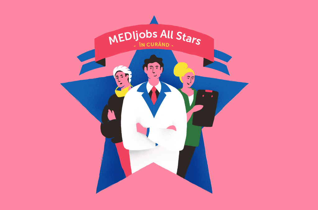 Medici si asistenti remarcabili fata in fata cu angajatorii de top: MEDIjobs pregateste lansarea serviciului All Stars