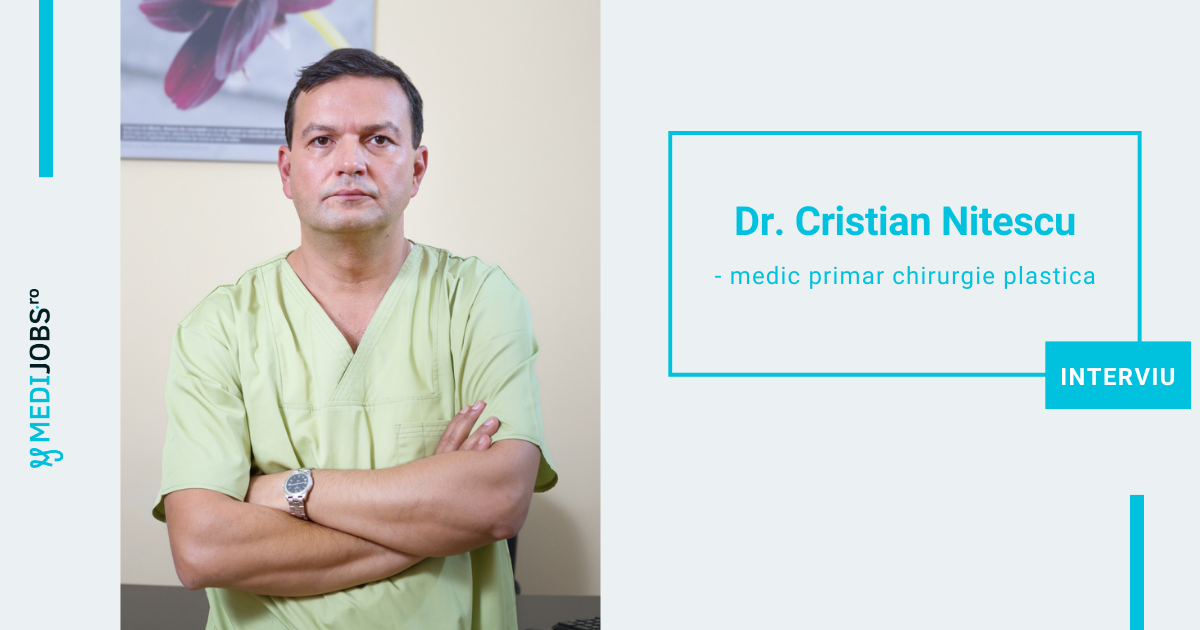 INTERVIU | Dr. Cristian Nitescu, medic primar chirurgie plastica