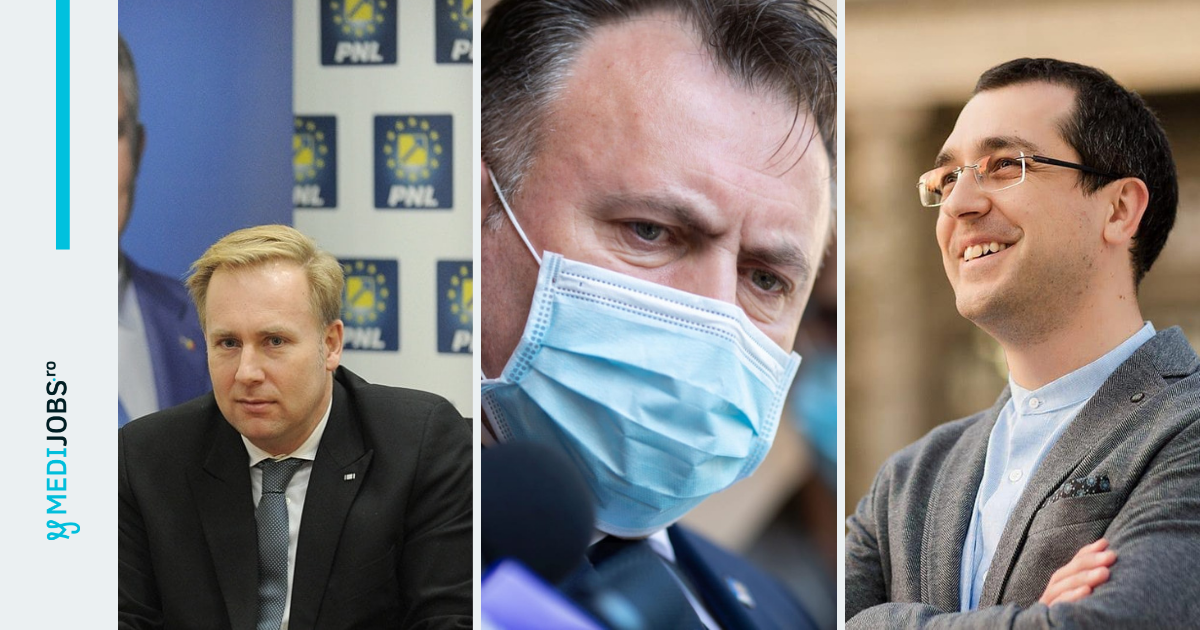 Pandemia în România: Trei miniștri ai Sănătății schimbați într-un an