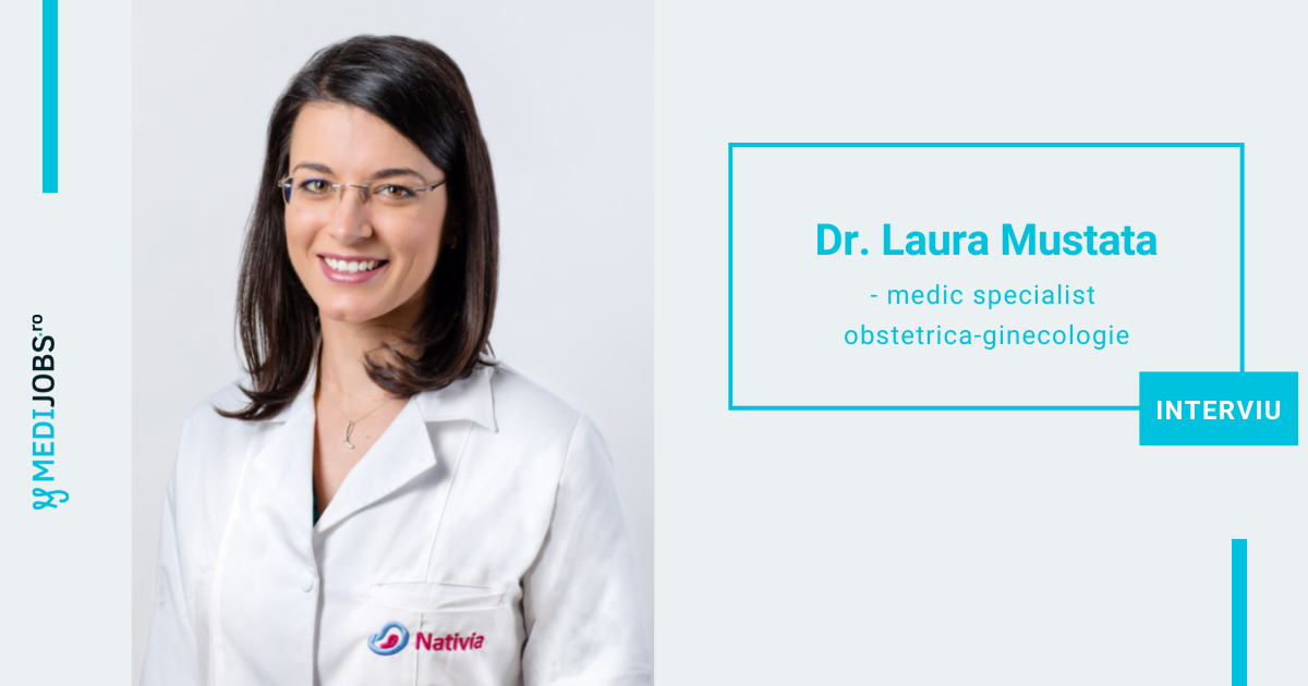 INTERVIU | Dr. Laura Mustata, medic specialist obstetrica-ginecologie