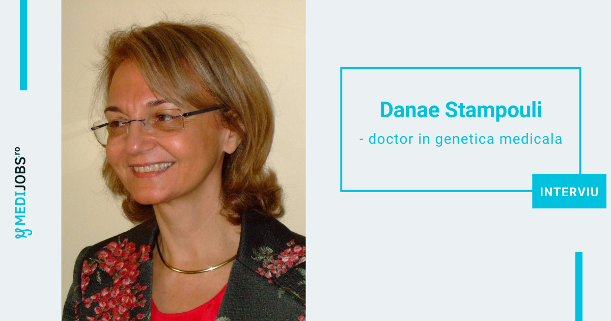 INTERVIU | Danae Stampouli, doctor in genetica medicala: Suntem inca foarte departe de a intelege ADN-ul uman