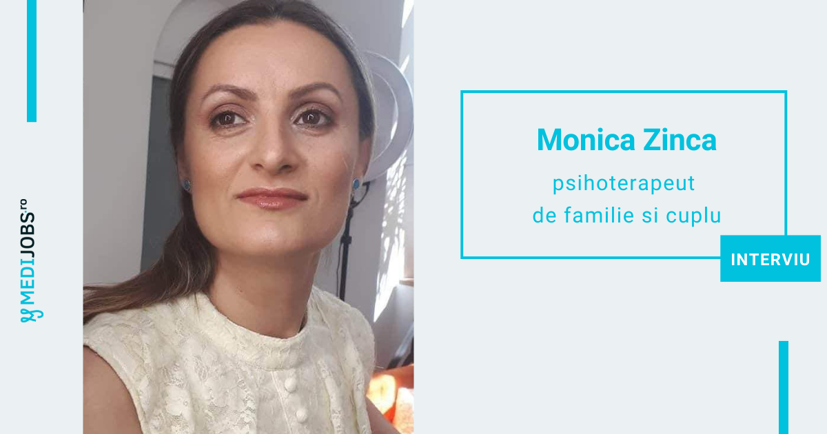 INTERVIU | Monica Zinca, psihoterapeut de familie si cuplu: Toti, copii sau adulti, au nevoi emotionale neimplinite si rani nevindecate