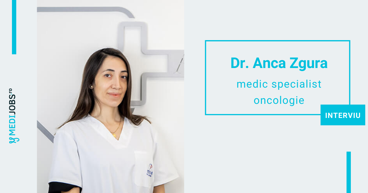 INTERVIU | Dr. Anca Zgura, medic specialist oncologie: Cancerul este o boala care nu poate sa astepte