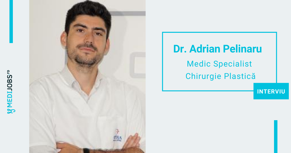 INTERVIU | Dr. Adrian Pelinaru, Medic Specialist Chirurgie Plastică: Încrederea pe care o câștigi de la pacient la pacient este cea mai bună metodă de promovare