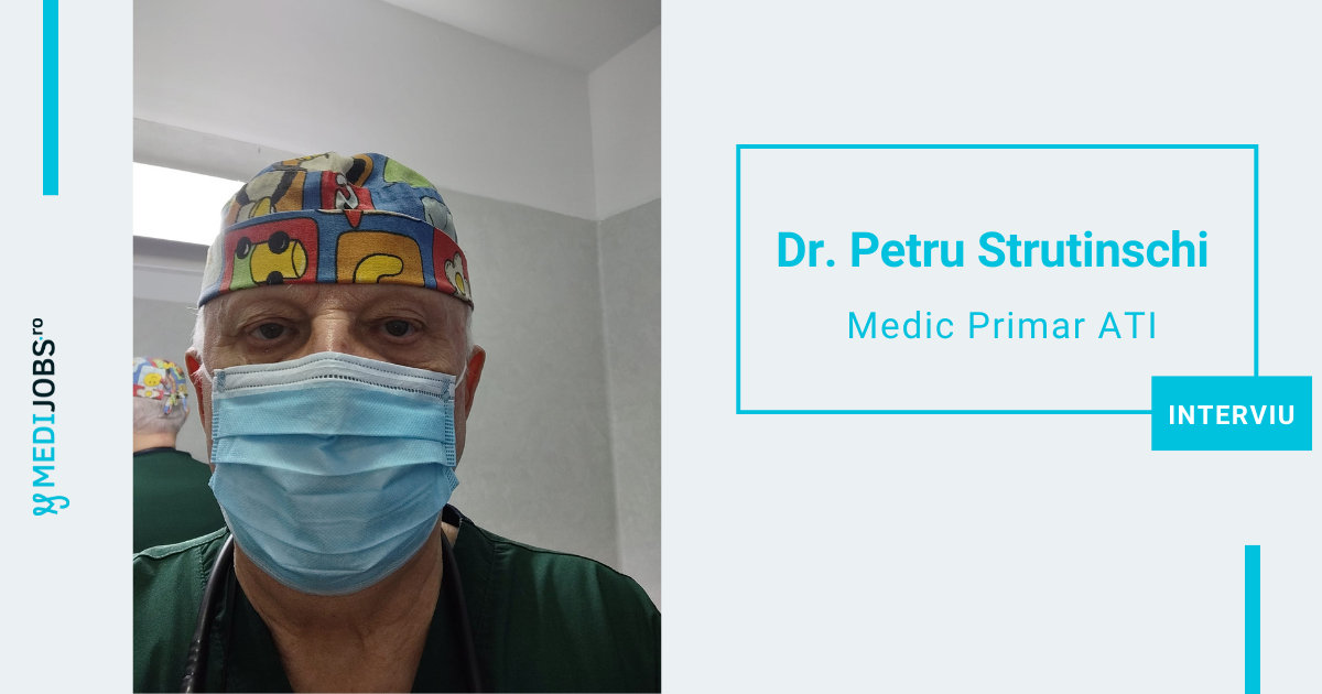 INTERVIU | Dr. Petru Strutinschi, medic primar ATI: Nu este rușine niciodată să ceri ajutor omului de lângă tine