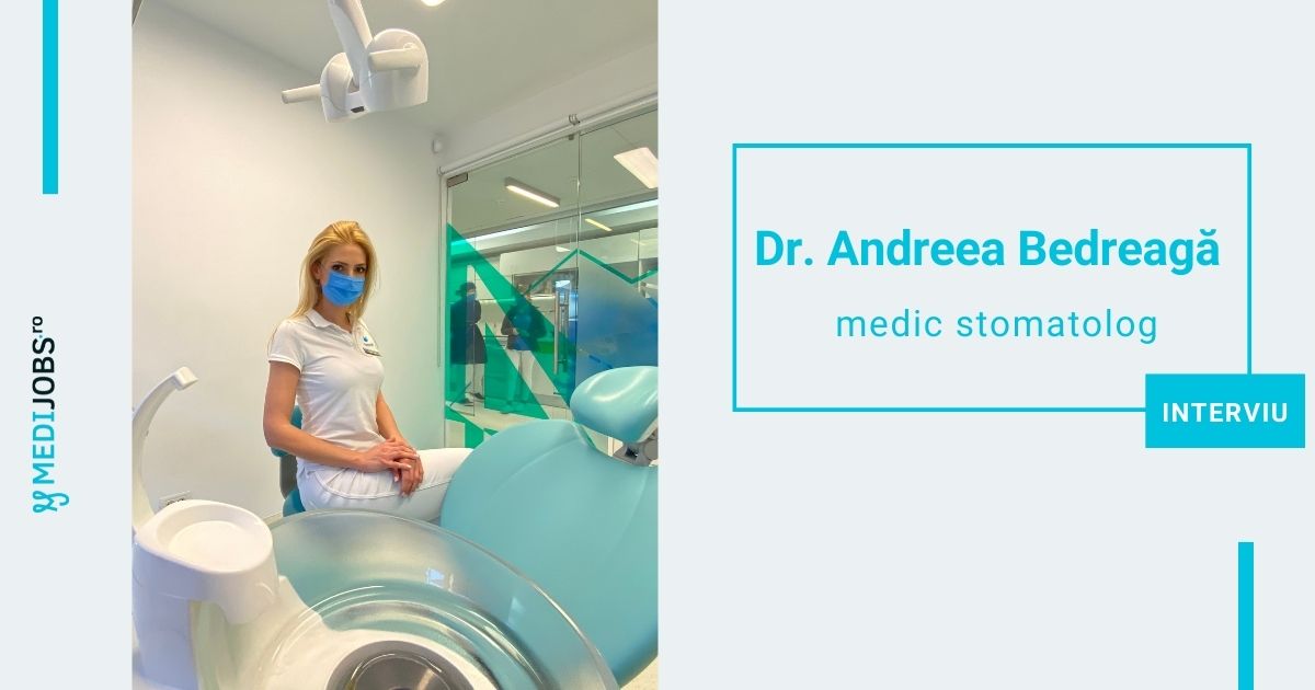 INTERVIU | Dr. Andreea Bedreagă, medic stomatolog coordonator în cadrul Clinicii Trident: Fiecare zâmbet este unic și asta e frumusețea pe care vreau să o văd la sfârșitul zilei